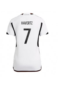 Fotbalové Dres Německo Kai Havertz #7 Dámské Domácí Oblečení MS 2022 Krátký Rukáv